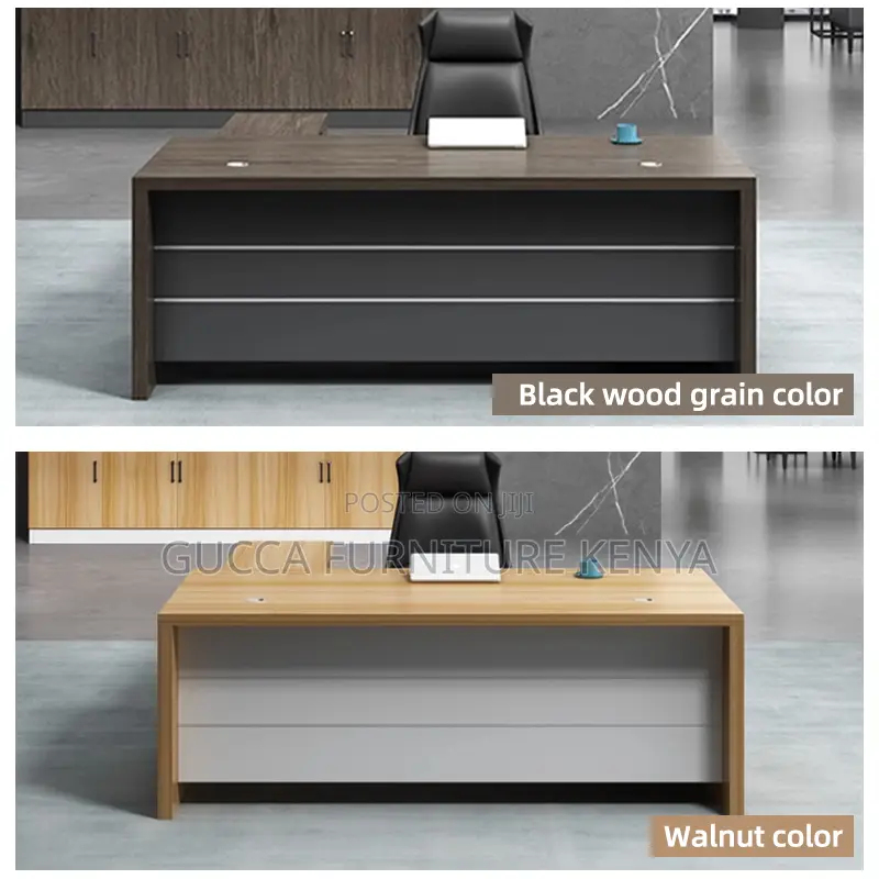 Executive 1800mm L-Shaped Imported Office Desk