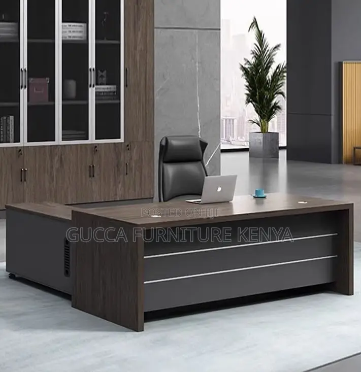 Executive 1800mm L-Shaped Imported Office Desk
