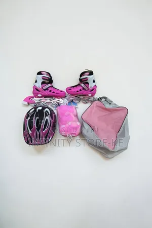 Rubber Wheels Skate Shoes Full Set