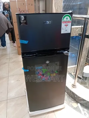125l Double Door Fridge-Von
