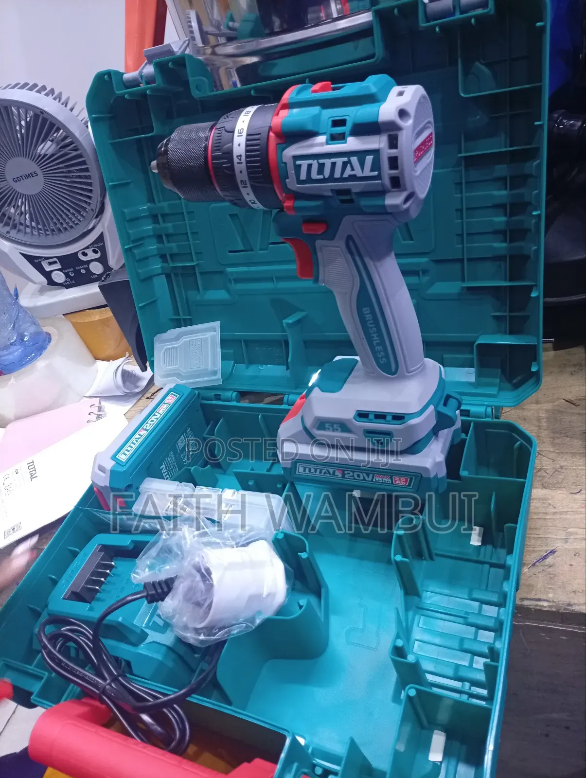 20v Total Brushless Drill/20ah Total Drill