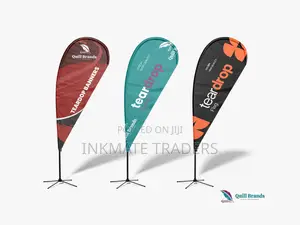 High-Visibility Teardrop Banner Printing