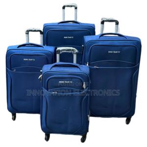 Managerial 4 in 1 Fabric Laxurious Suitcase Briefcase Travel Bag - thumbnail 2