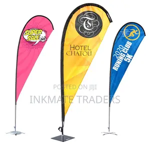 Professional Display Teardrop Banner Printing
