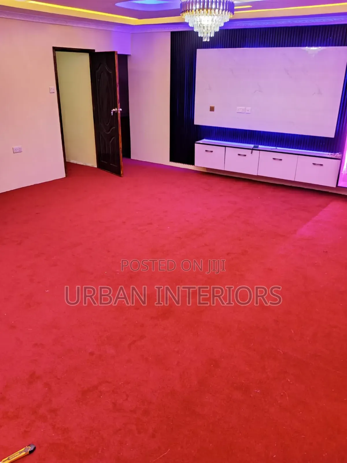 Office Red Carpet Office Red Carpet Delta 4mm Thickness