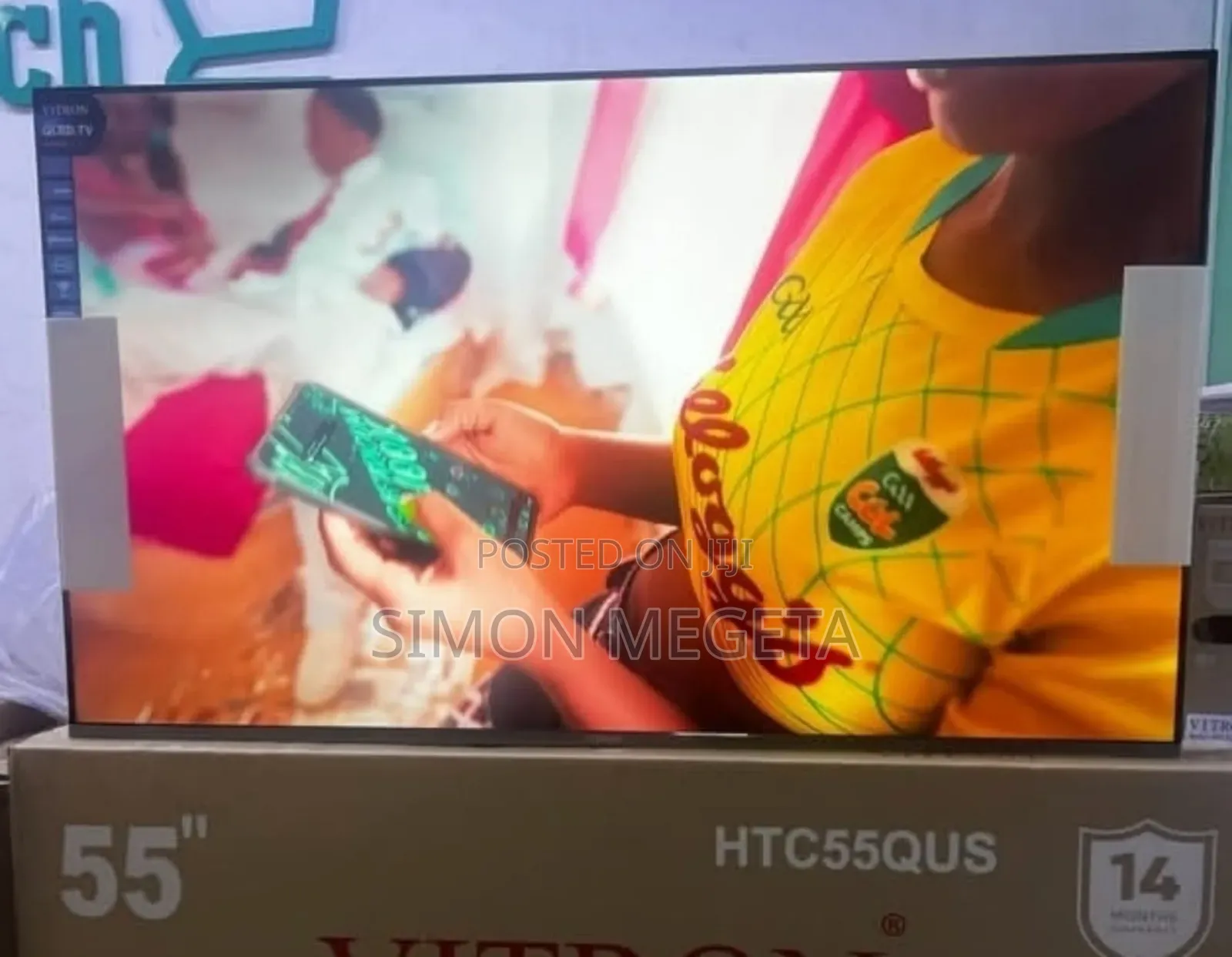 Youtube Netflix Vitron 55 Inch Qled Tv