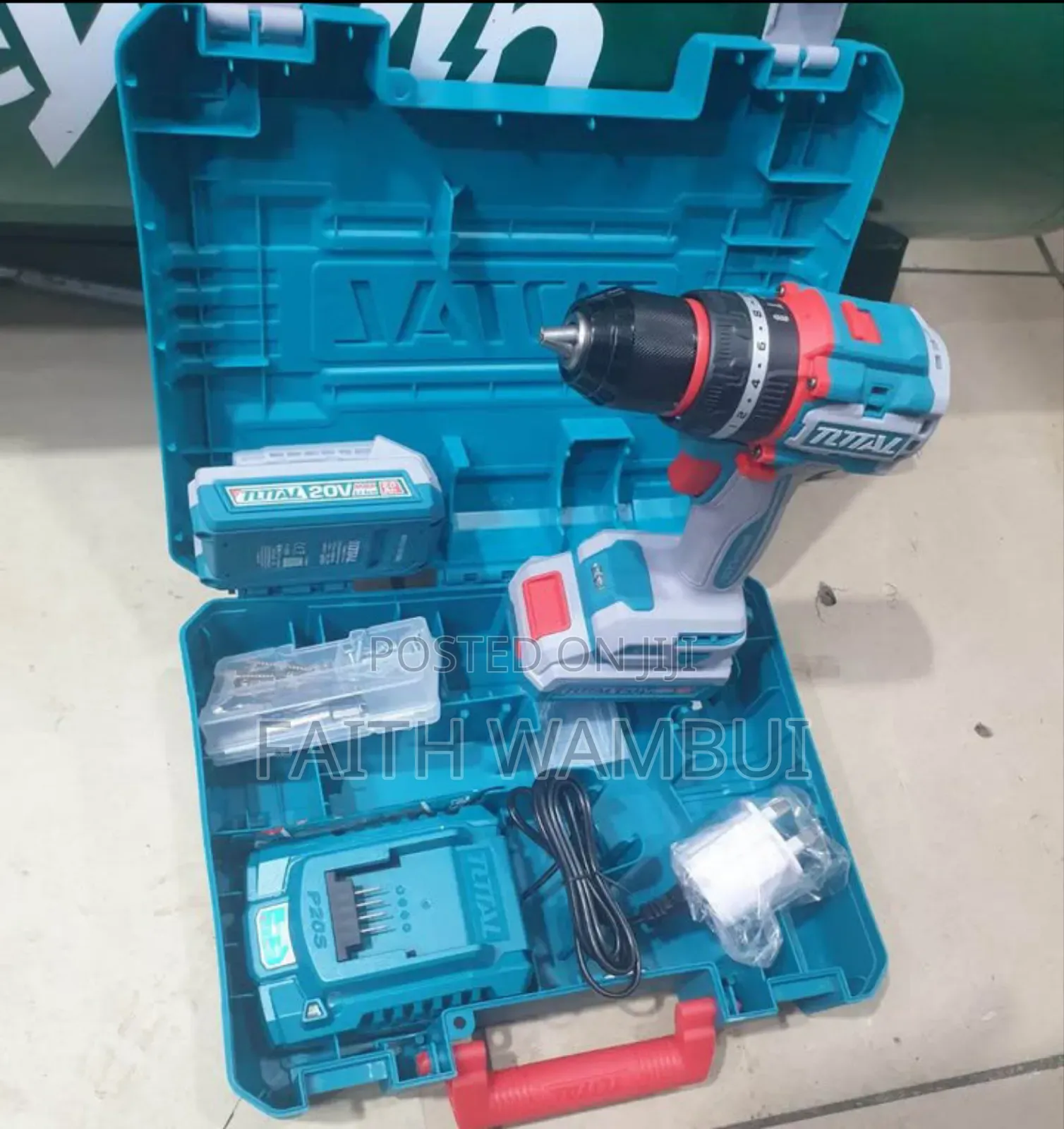 Industrial Brushless 20v Total Drill Set/Professional 20v Drill