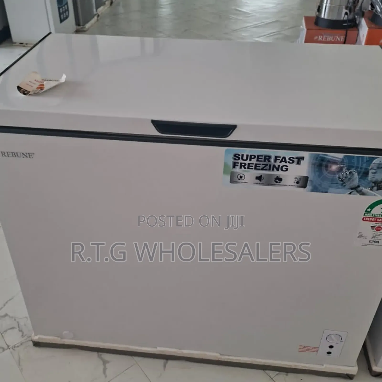 Rebune 150 Litres Chest Freezer Fast Cooling