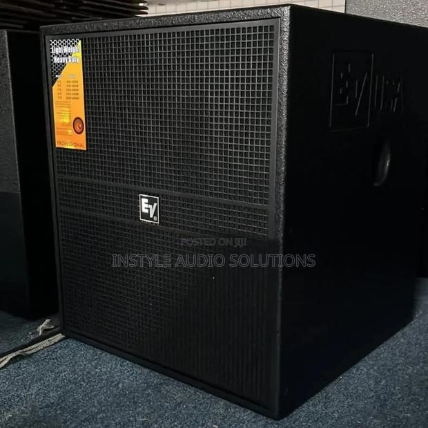 Ev 18" New Imported 3000w Single Bass Speaker Pay on Delivery Order