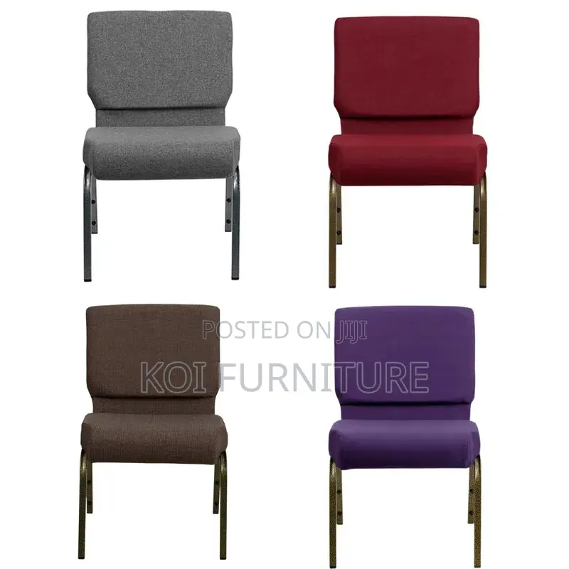 Office Chair : Stacking Church Fabric Office Chair With Bookshelf