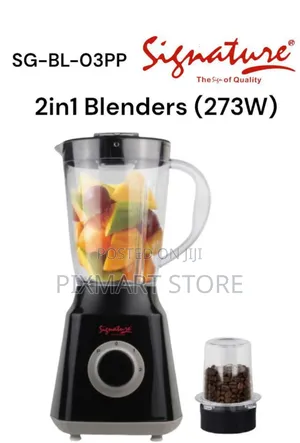 Signature 2-in-1 Blender With Grinder – Powerful Versatile