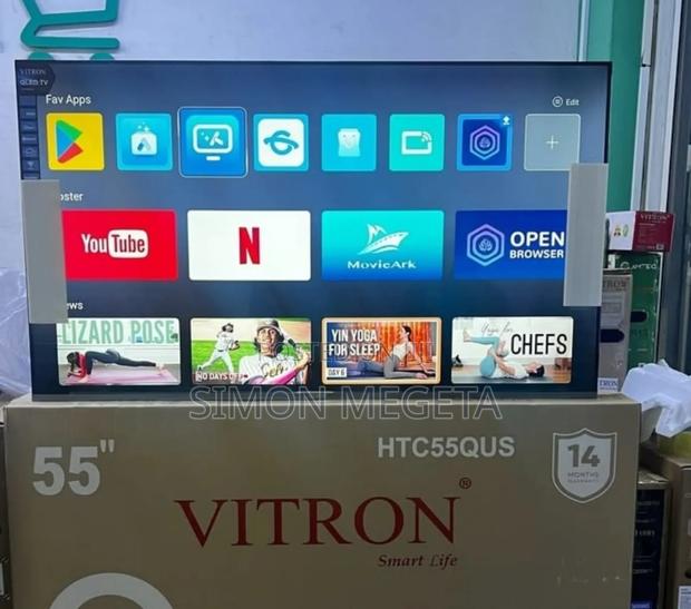 Playstore Qled 55 Inch Vitron Tv - main view