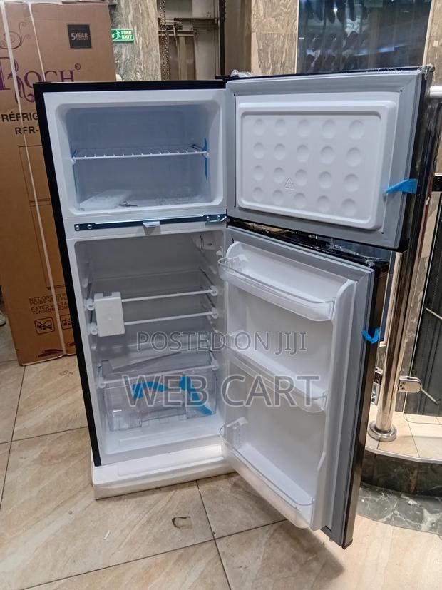 Von 125l Double Door Fridge With Freezer