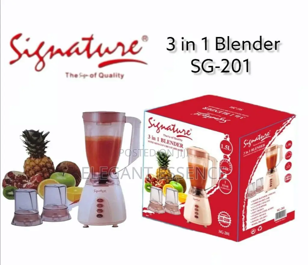 Sg201 Signature 3 in 1 Blender