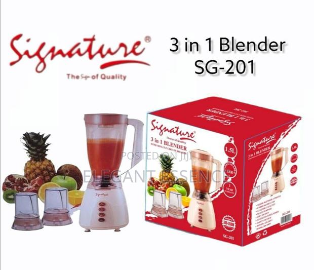 Sg201 Signature 3 in 1 Blender