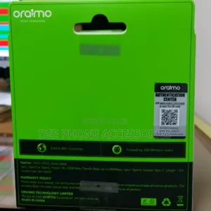 Oraimo Type C to Type C Super Fast and Data Cable