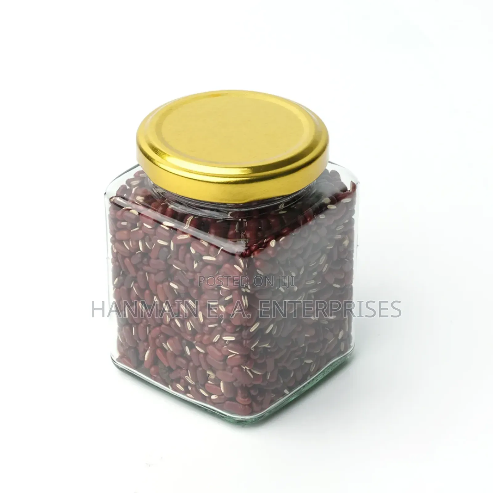 Honey,Spices,Herbs,Fruits Glass Storage Jar