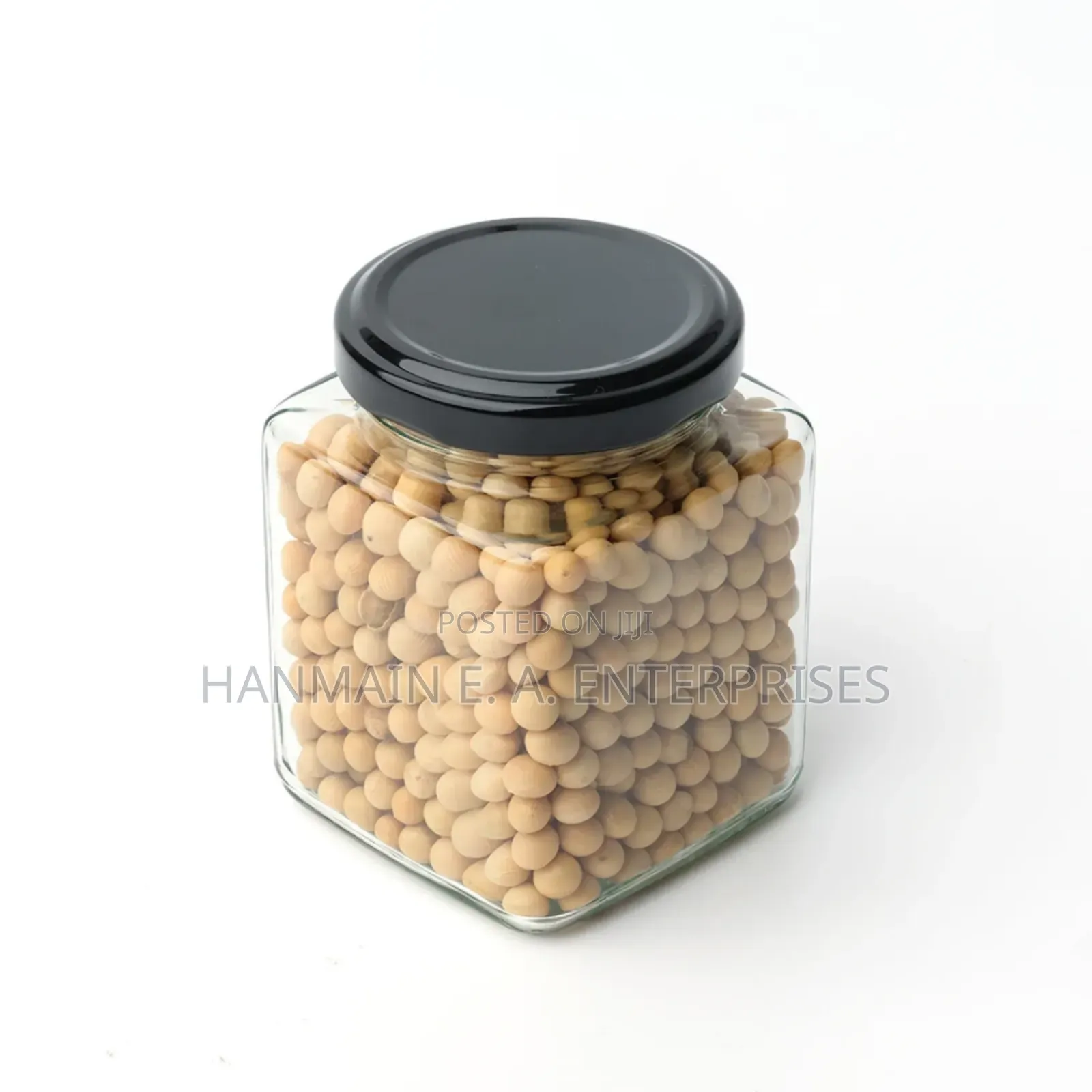 Honey,Spices,Herbs,Fruits Glass Storage Jar