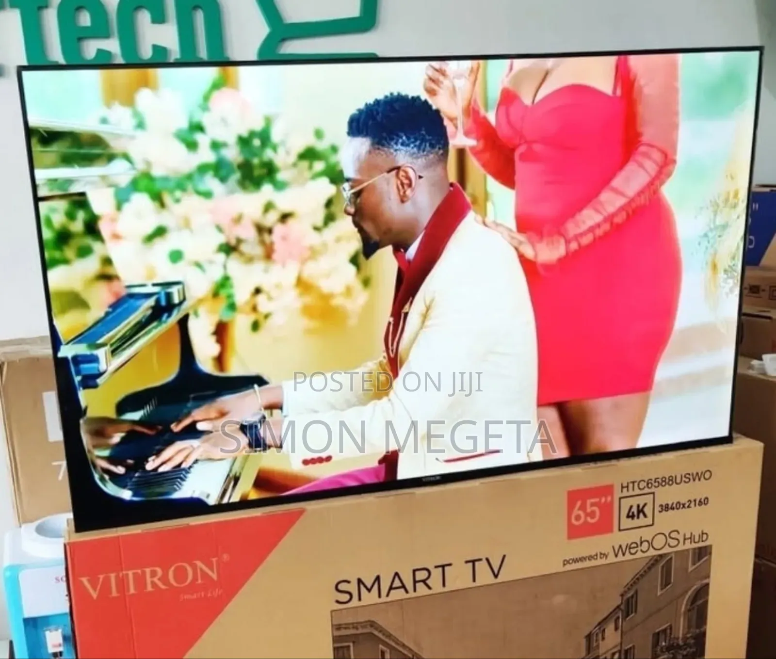 Wifi Enabled Vitron 65 Inch Television