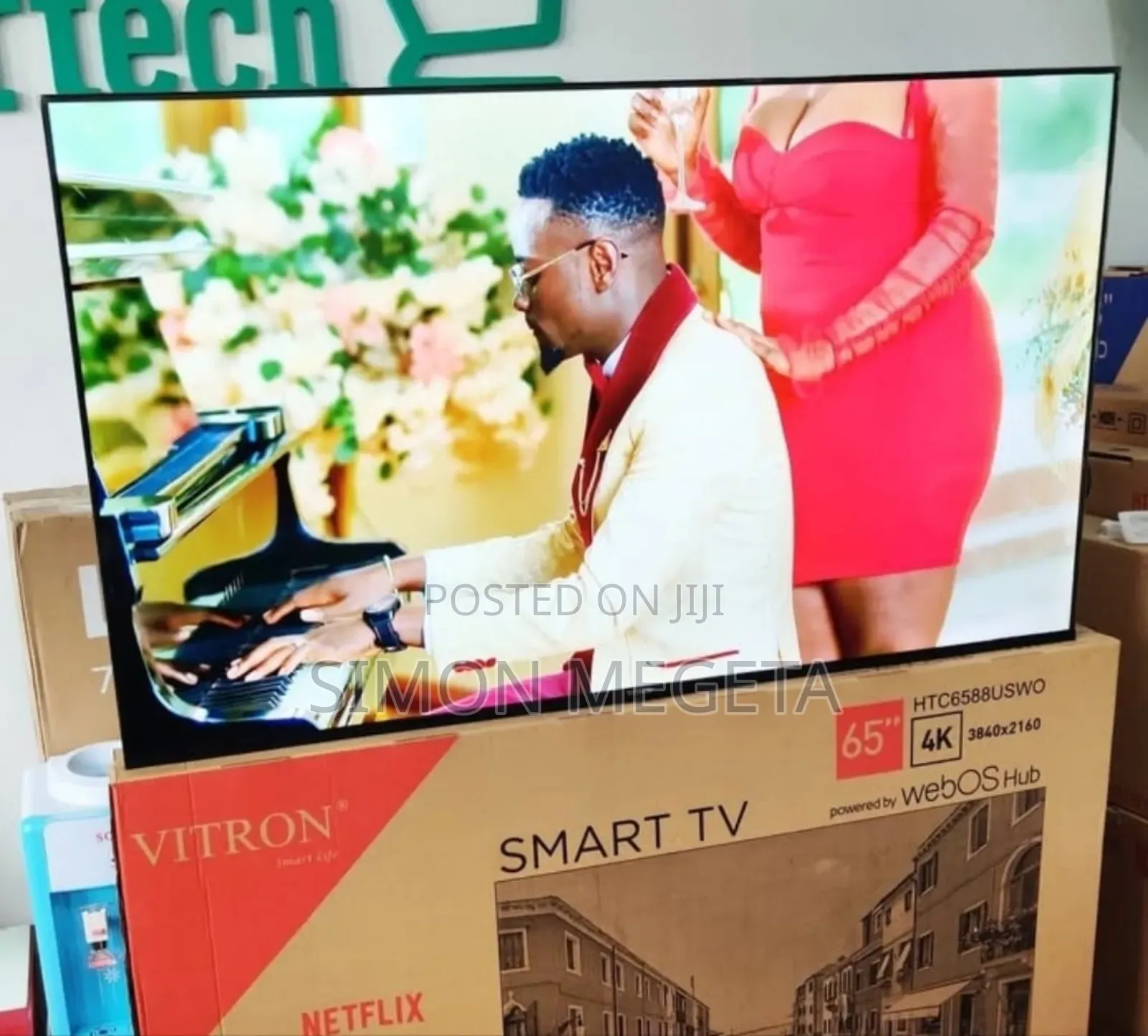 Wifi Enabled Vitron 65 Inch Television