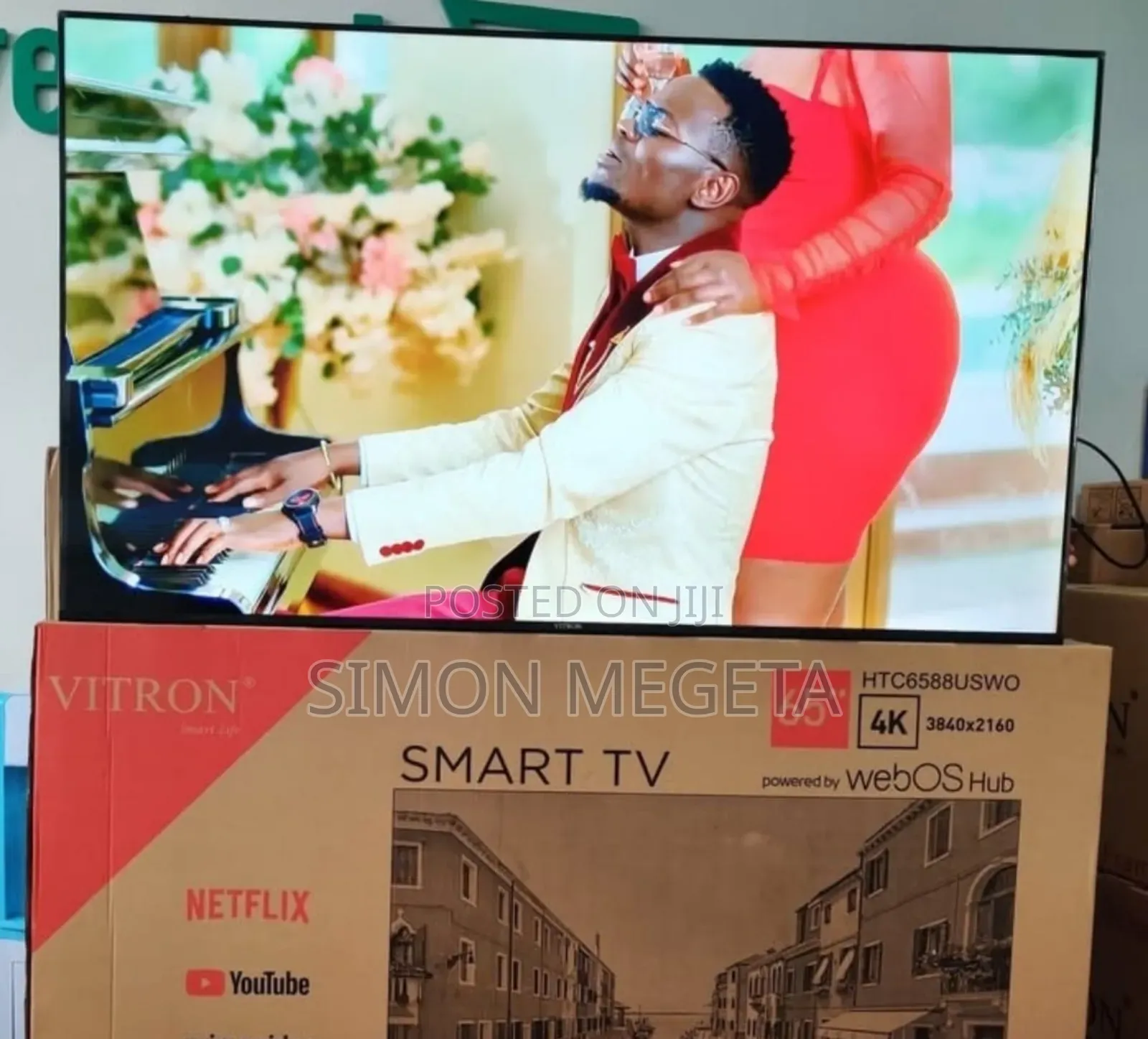 14 Months Warranty Webos Vitron 65 Inch