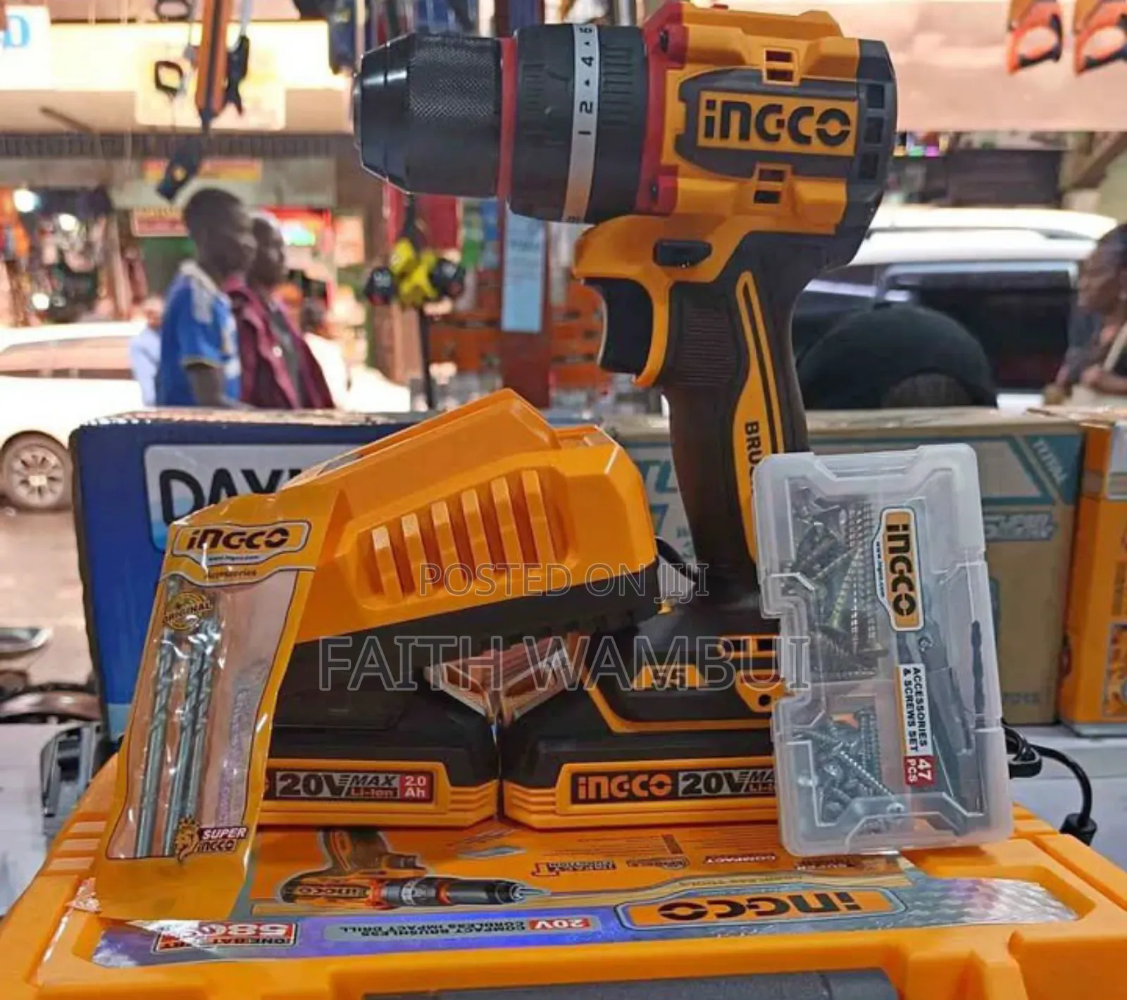 Professional Ingco Brushless 20v Drill/Ingco Brushless Drill