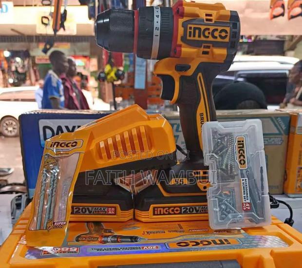 Professional Ingco Brushless 20v Drill/Ingco Brushless Drill