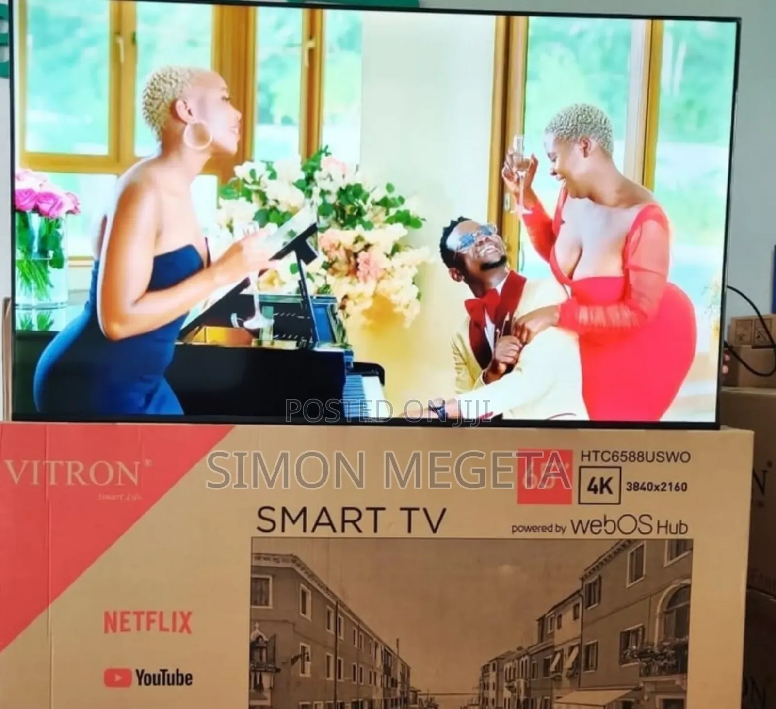 Youtube Netflix Webos Vitron 65 Inch