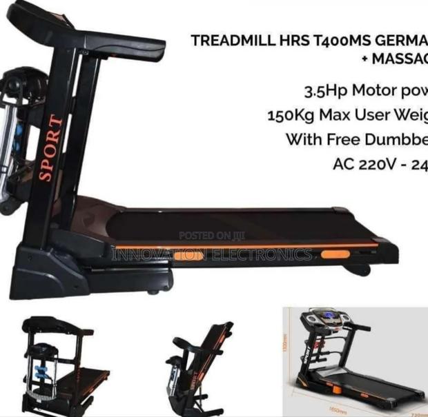 Auto Incline Treadmill With Message Belt