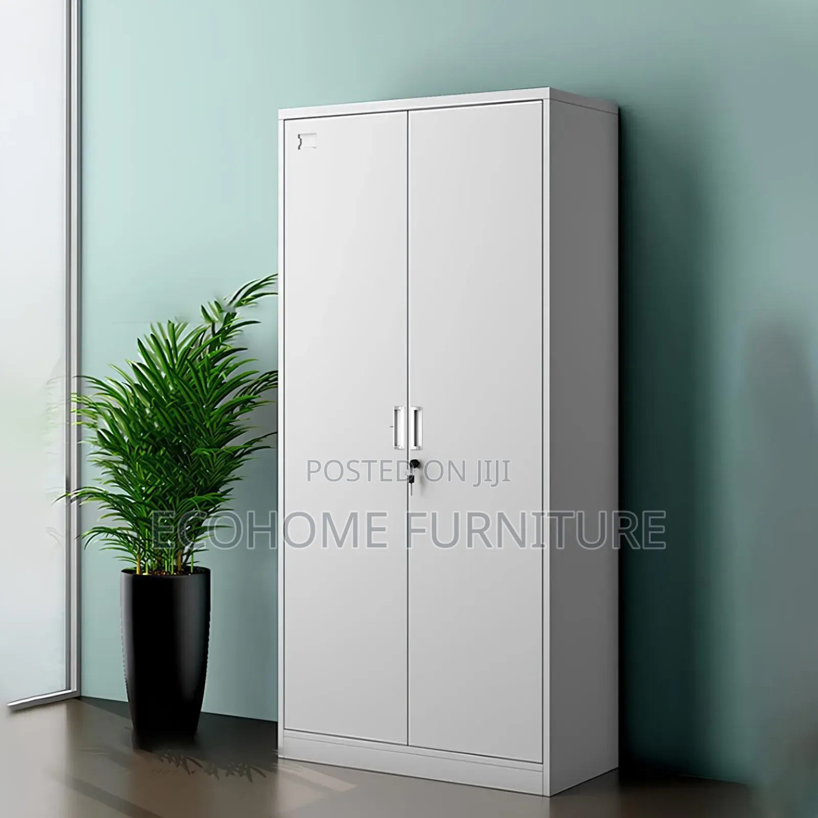 2door Filling Cabinet Metallic