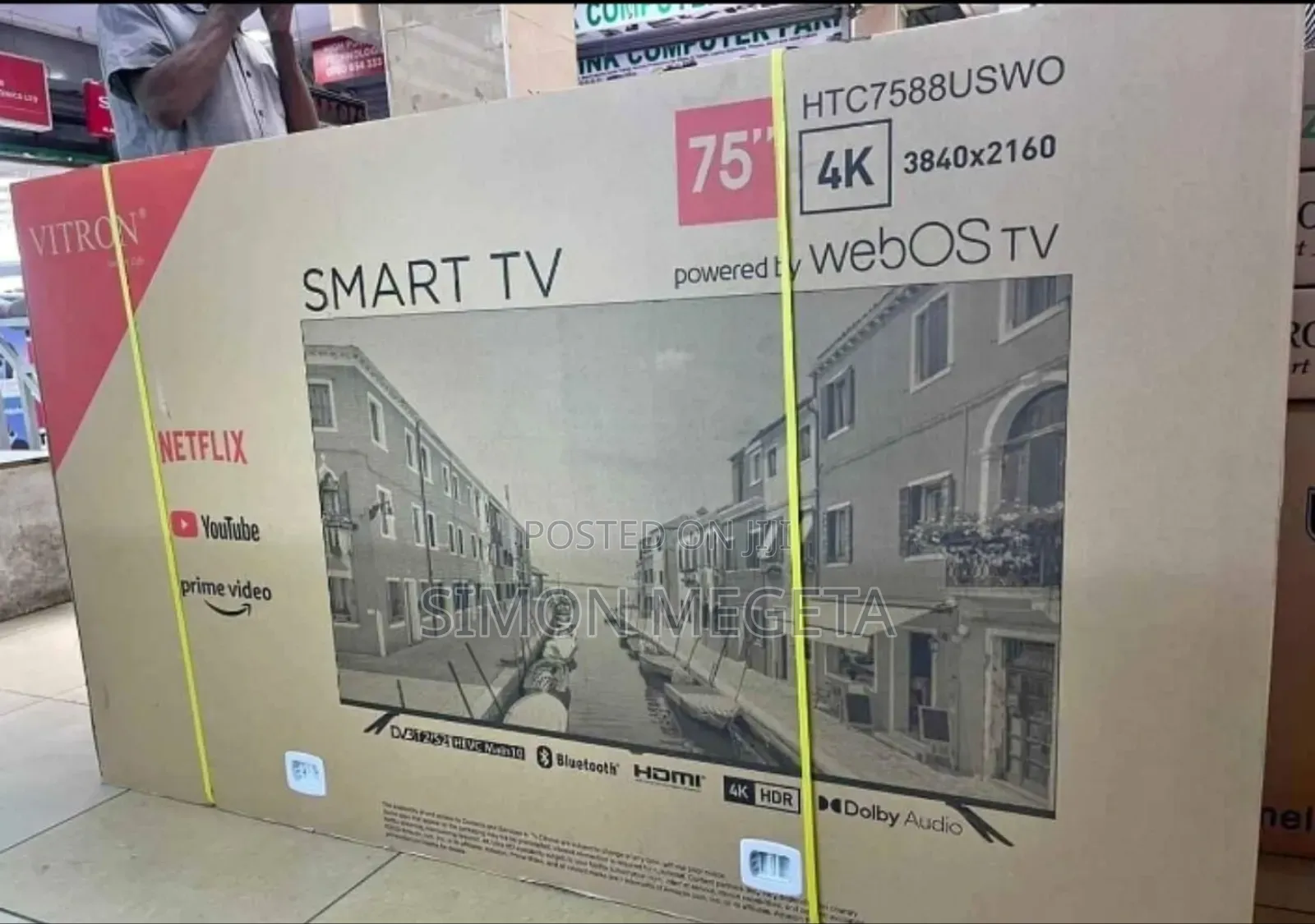 Prime Video Webos Vitron 75 Inch