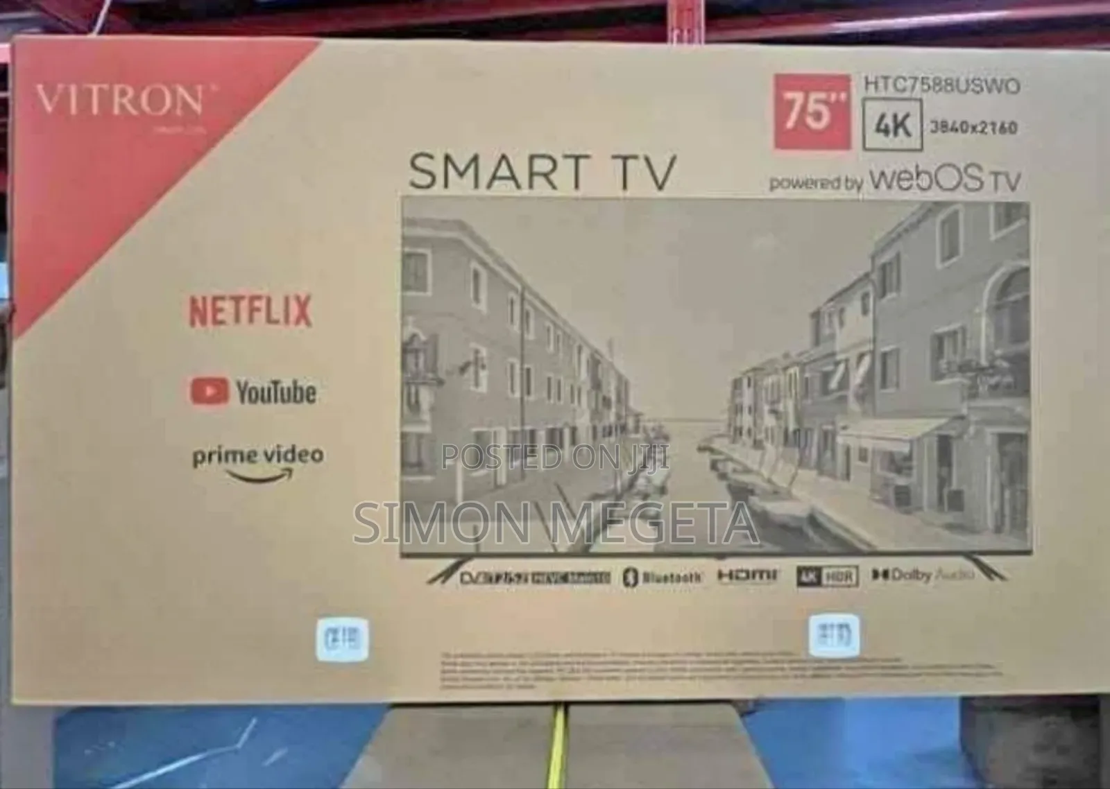 Frameless Webos Vitron 65 Inch