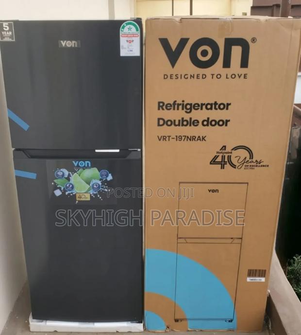 197 Litres No Frost Von Fridge