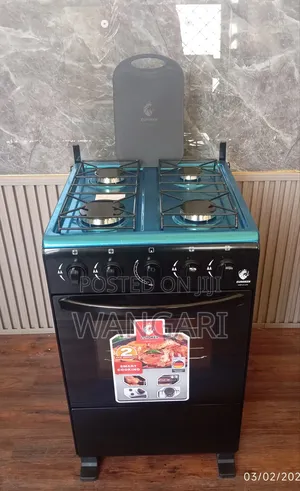 50by55 Free Standing Full Gas Cooker