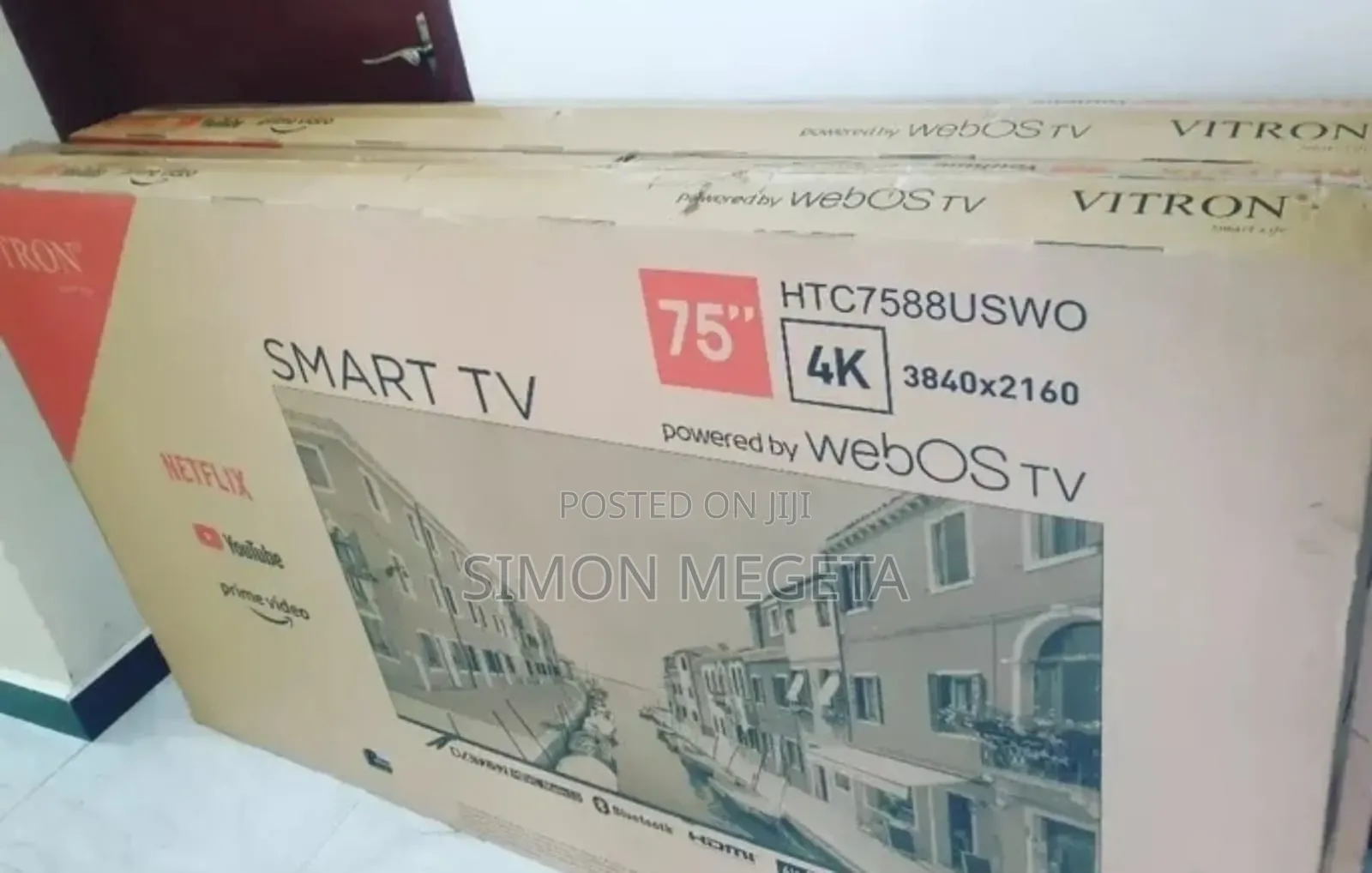 Prime Video Youtube Webos Vitron 65 Inch