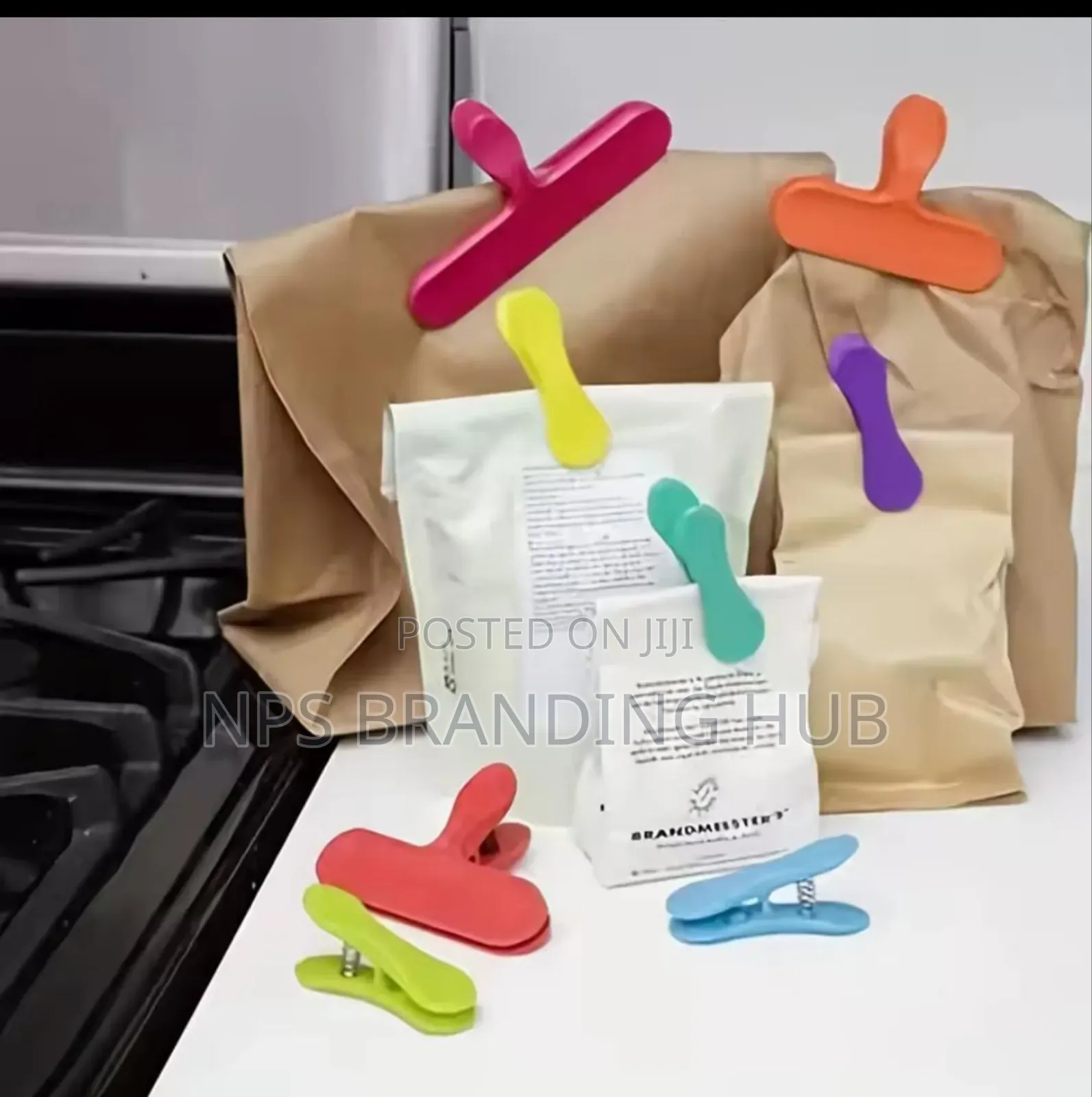 8 PCS Multifunctional Bag Sealing Clip Ao
