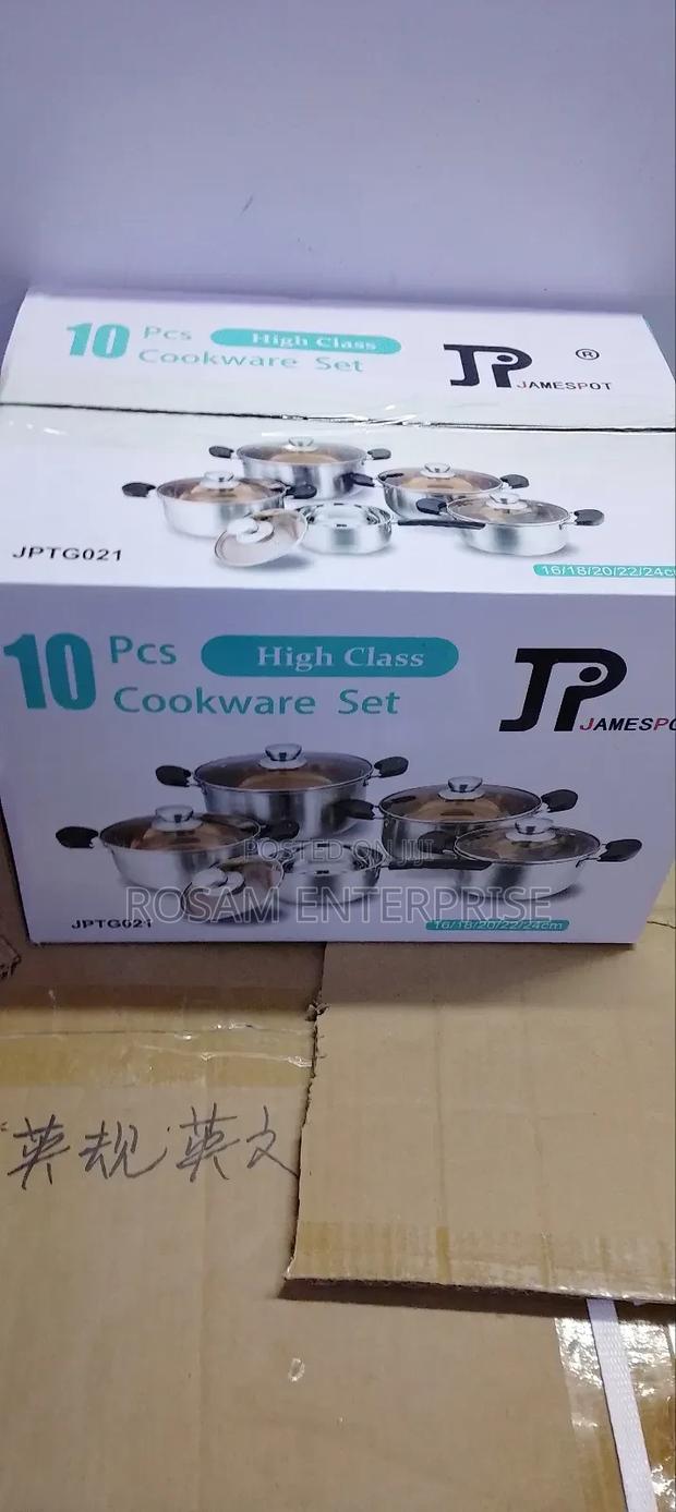 James Pot 10pcs Cookware