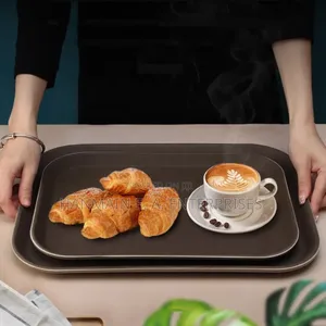Non Slip Restaurant Serving Tray 41*30.5cm,56*40cm, 65*45cm
