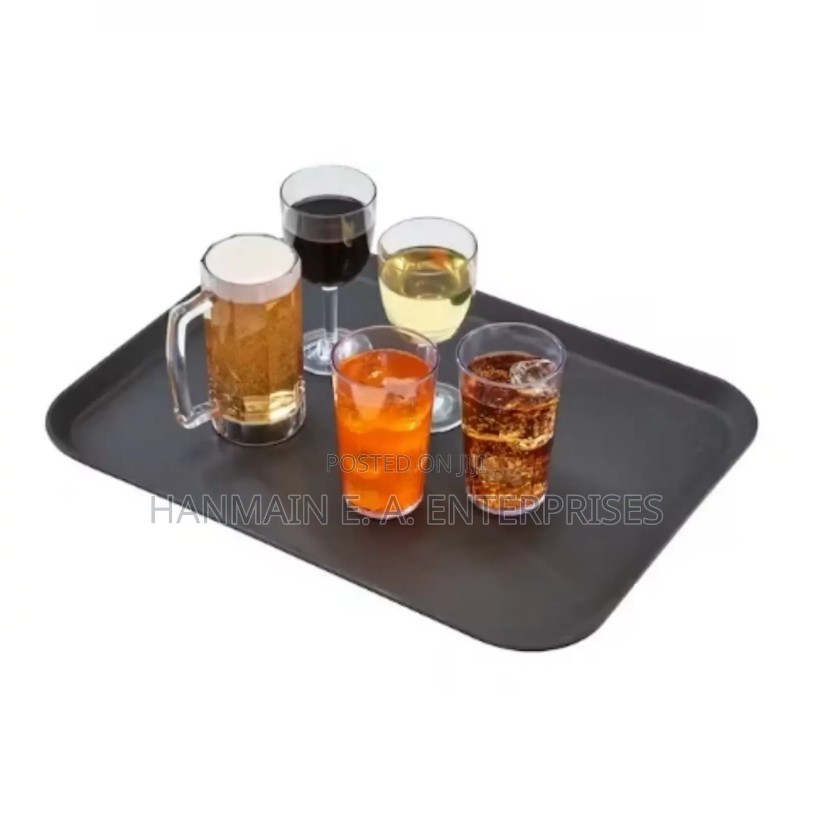 Non Slip Restaurant Serving Tray 41*30.5cm,56*40cm, 65*45cm