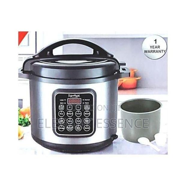 Signature Multifunctional Electric Pressure Cooker 8l Stainless Steel - main view