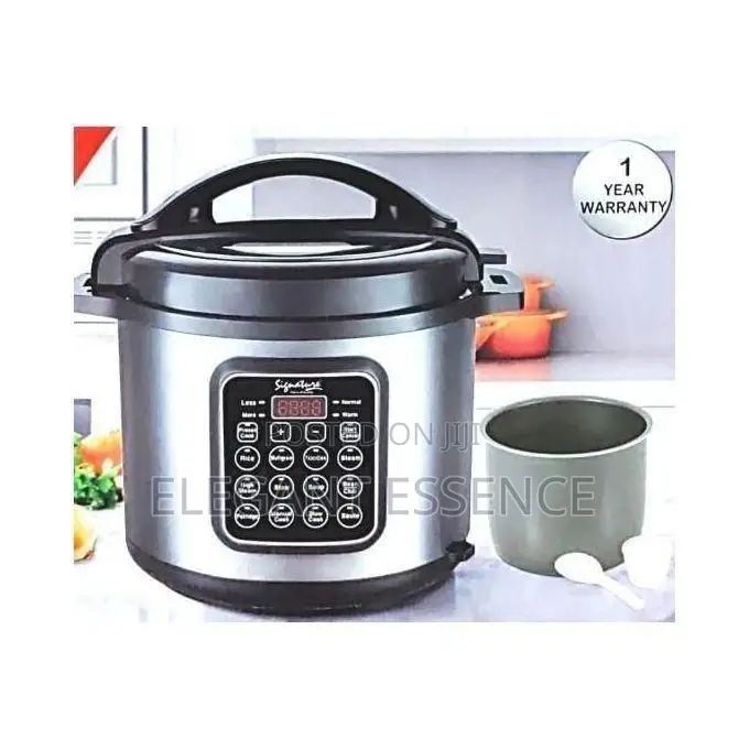 Signature Multifunctional Electric Pressure Cooker 8l Stainless Steel