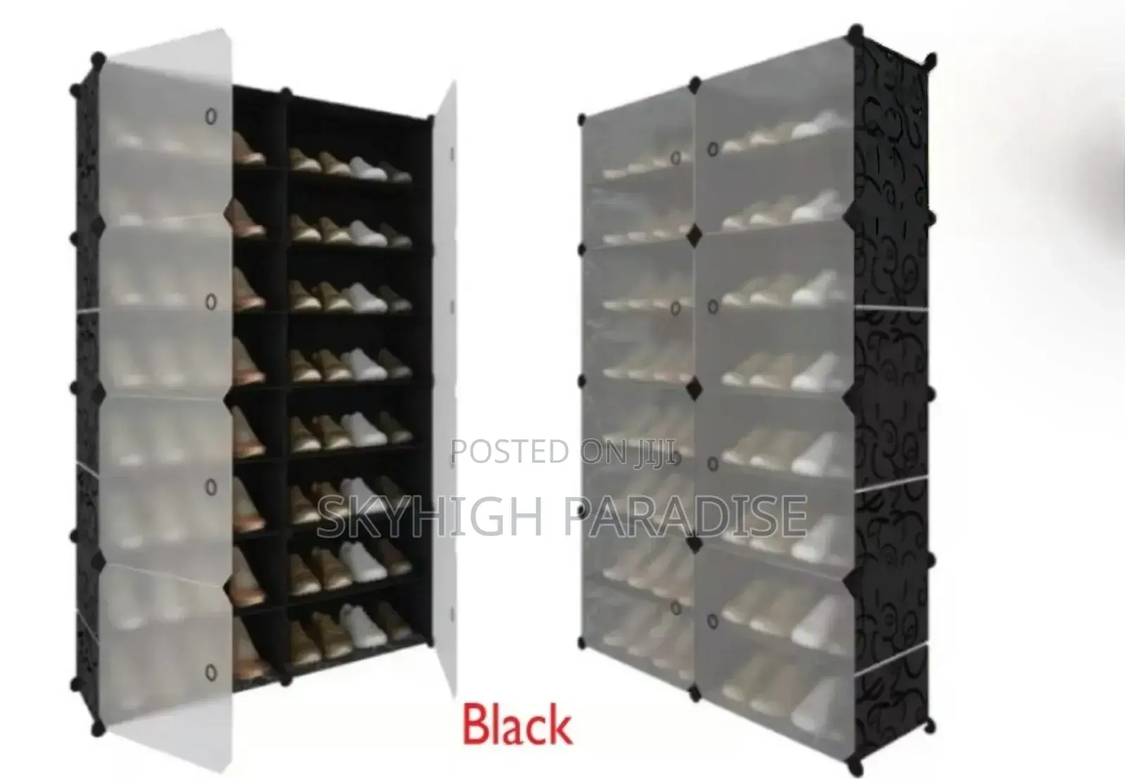 Plastic Shoe Rack Available in Different Colours