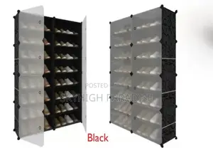 Plastic Shoe Rack Available in Different Colours