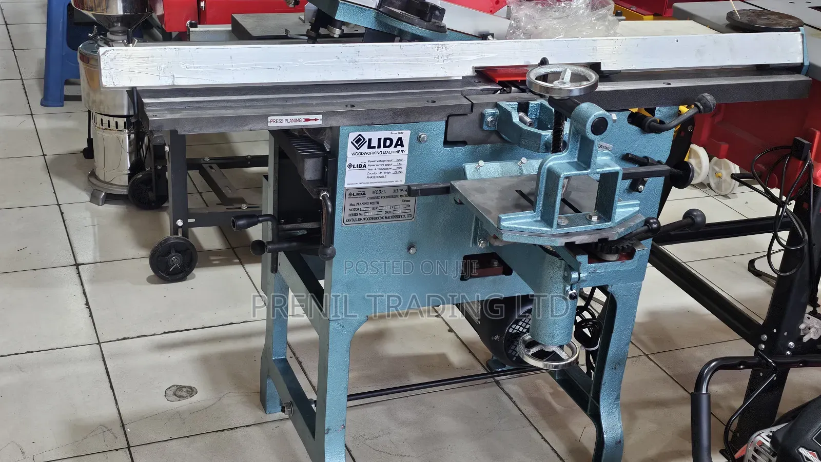Lida Ml393a Multipurpose Woodworking Machine.