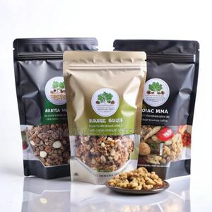 Stand Up Pouch Aluminum Ziplock Window Bags