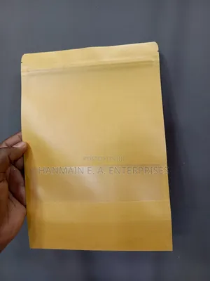 Stand Up Pouch Aluminum Ziplock Window Bags