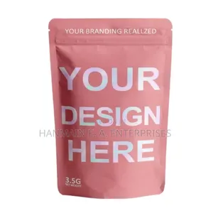Stand Up Pouch Aluminum Ziplock Window Bags