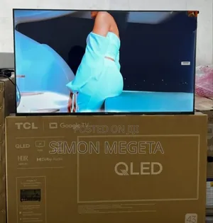 Wifi Enabled TCL 43 Inch Qled Google Tv /HDR/ Dolby Audio