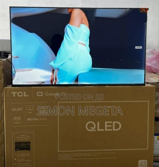 Wifi Enabled TCL 43 Inch Qled Google Tv /HDR/ Dolby Audio - thumbnail 2
