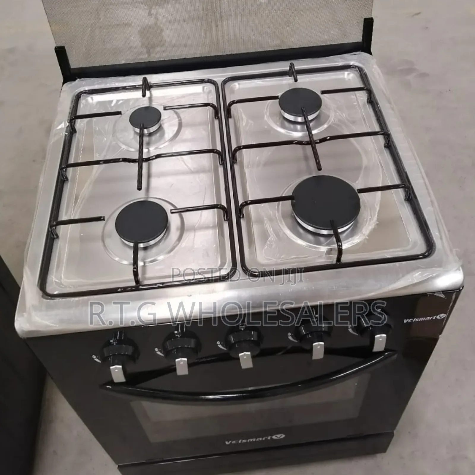 Volsmart 4 Burner Full Gas Cooker With Oven 50x55